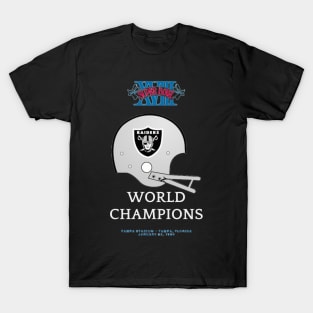 Super Bowl XIII World Champion Los Angeles Raiders T-Shirt